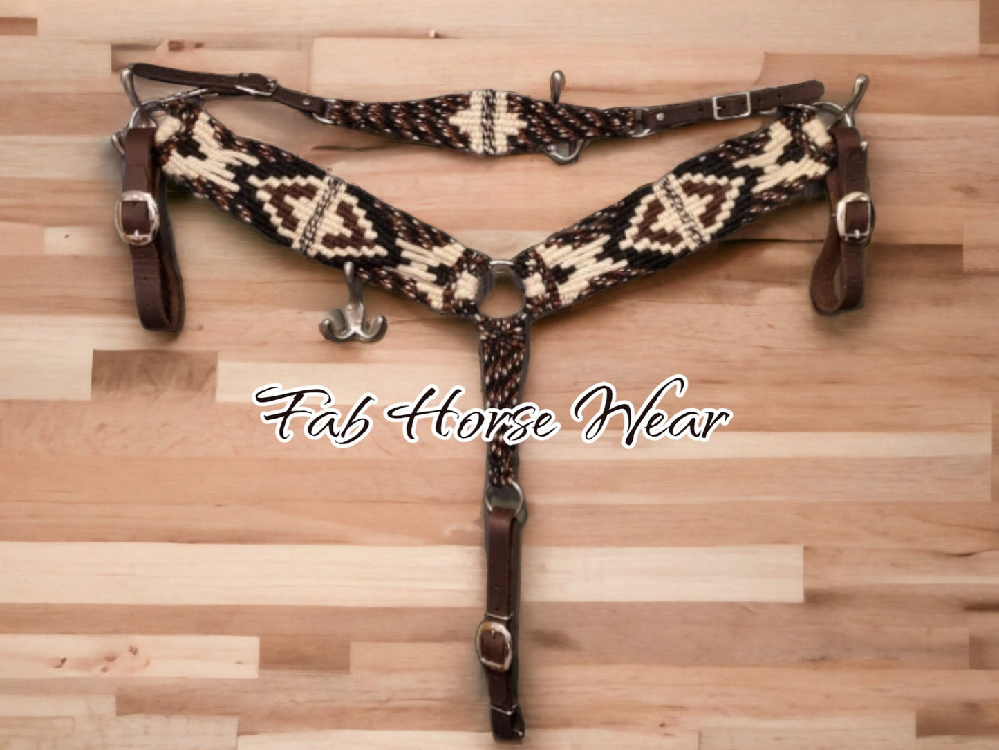 Mohair Breast Collar (natural, brown, black)