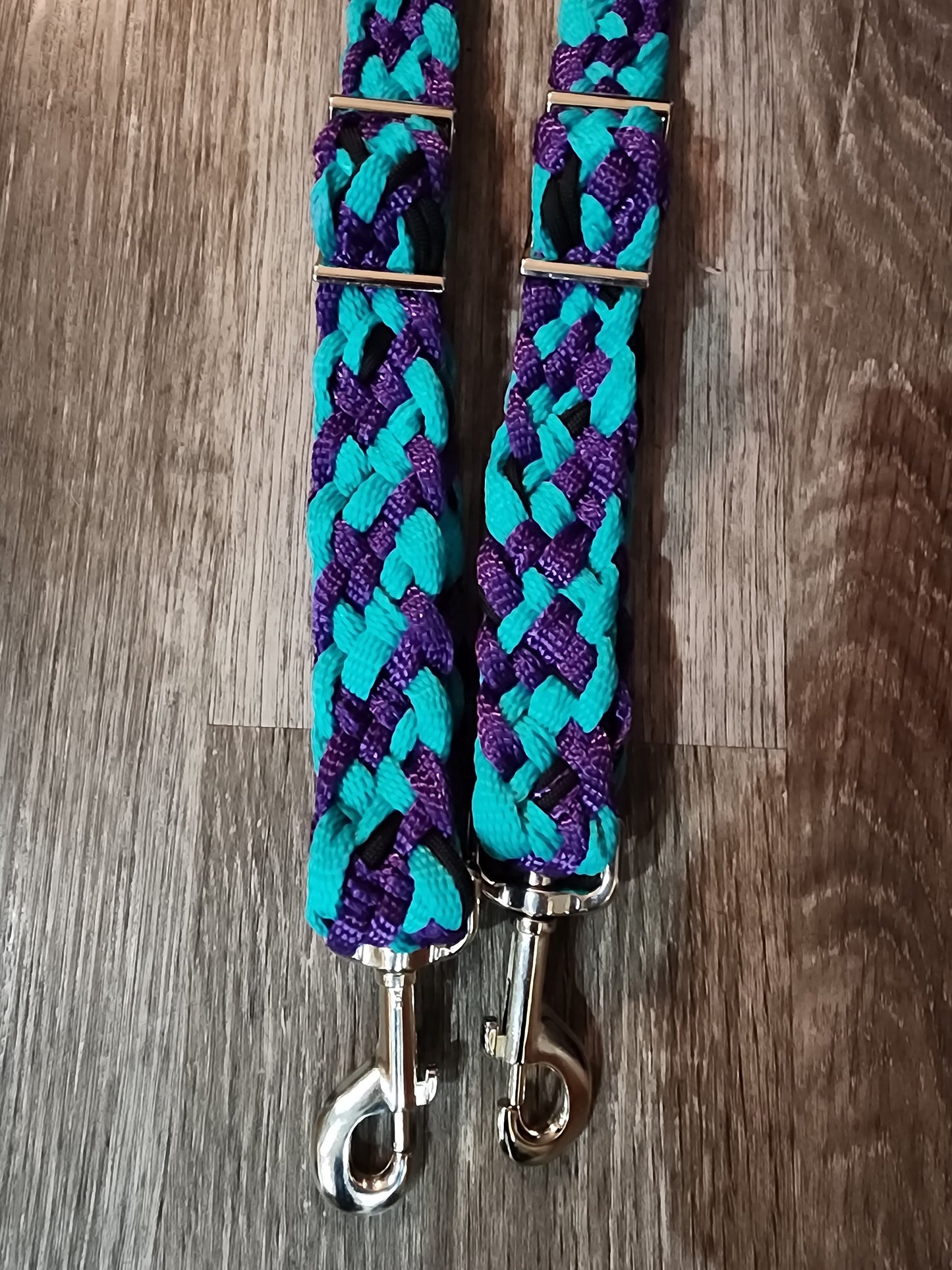 Mule Tape/Paracord Combo Barrel Reins