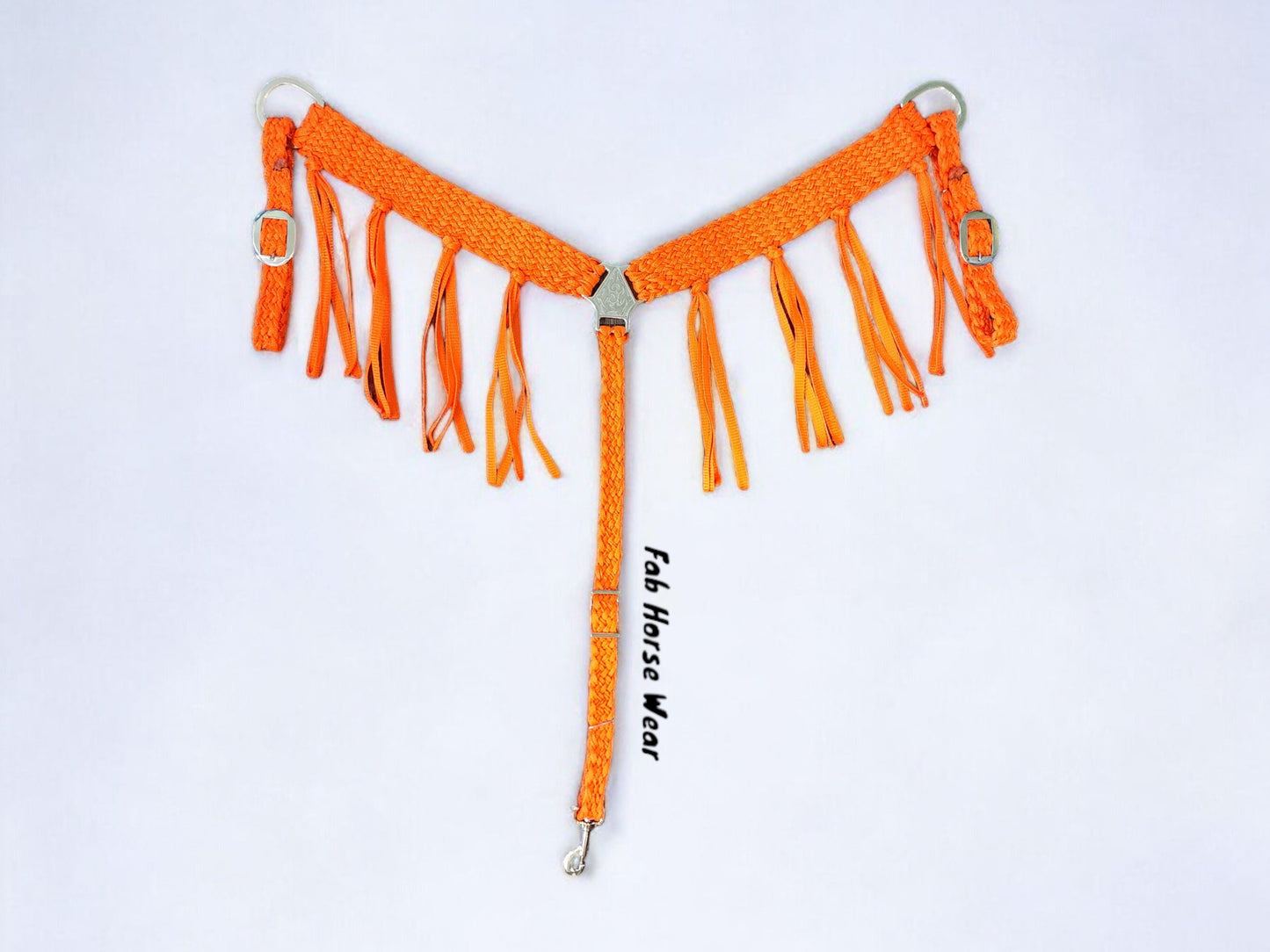 Mule Tape Breast Collar w/ fringe