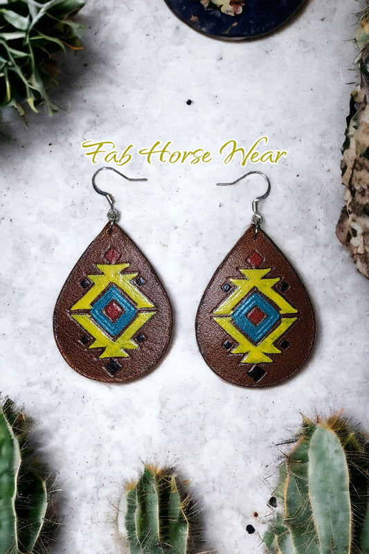 Leather Earrings