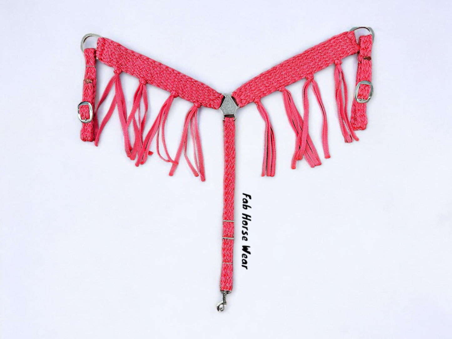 Mule Tape Breast Collar w/ fringe
