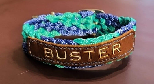 CUSTOM Mule Tape Dog Collar
