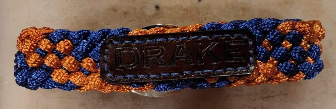 CUSTOM Mule Tape Dog Collar