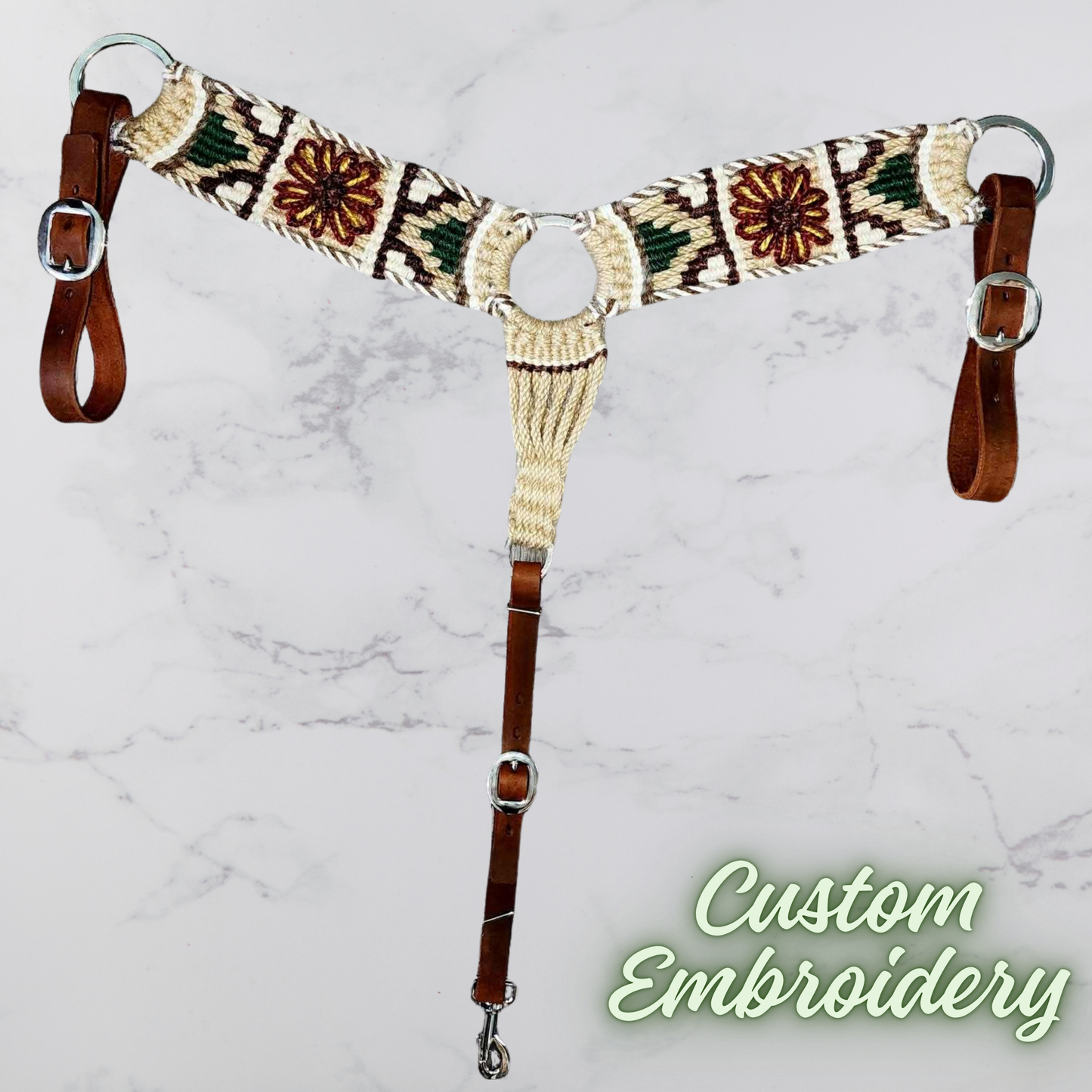Mohair Breast Collar (custom)