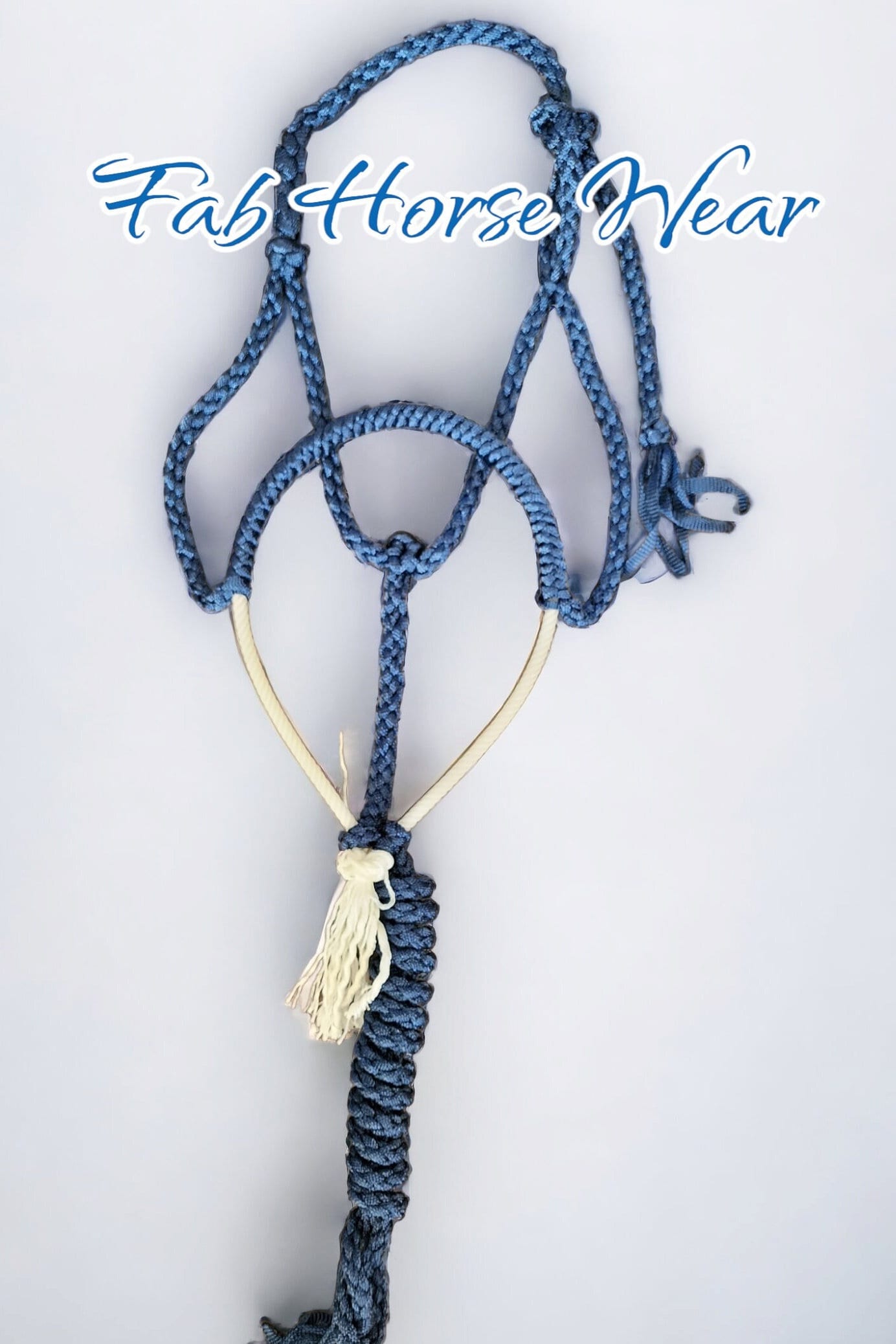 Lariat Rope Nose Mule Tape Halter (custom)