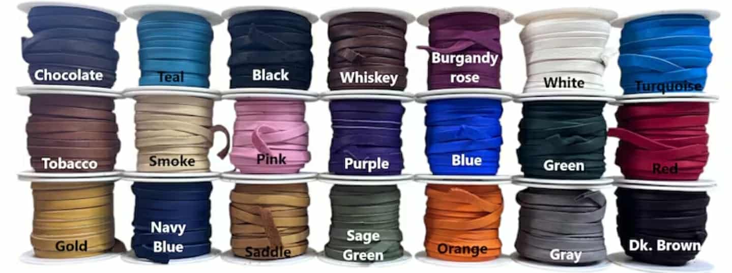 Lariat Nose Deerskin wrapped Tie Down