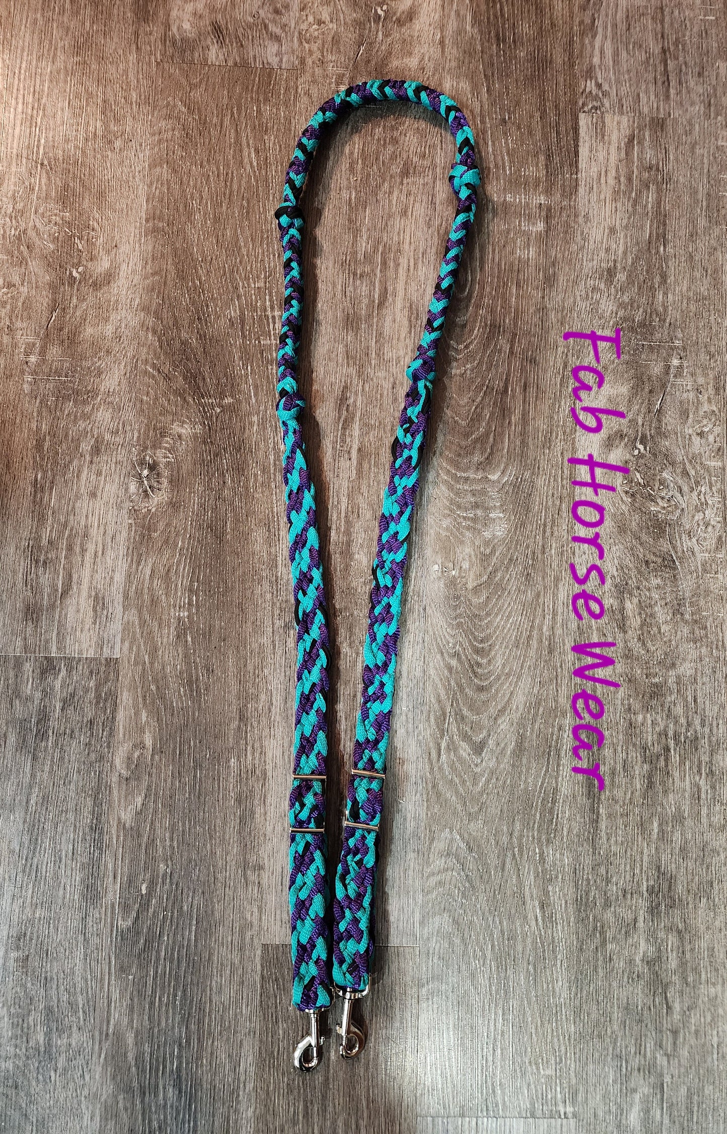Mule Tape/Paracord Combo Barrel Reins