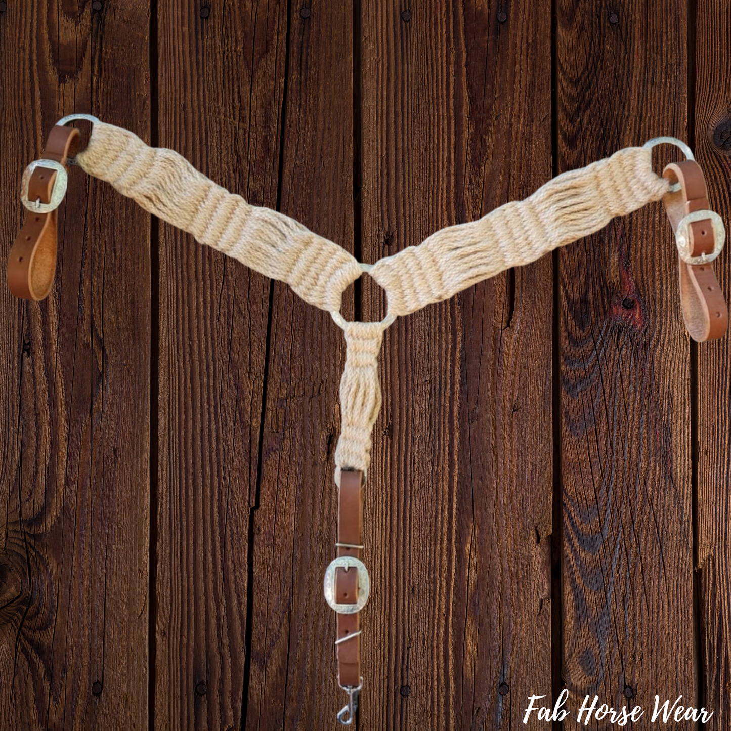 Mohair Breast Collar w/ Wither Strap