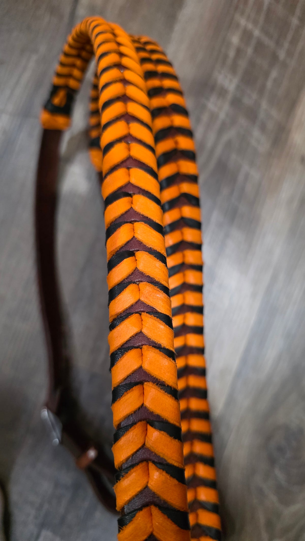 Laced Leather Reins