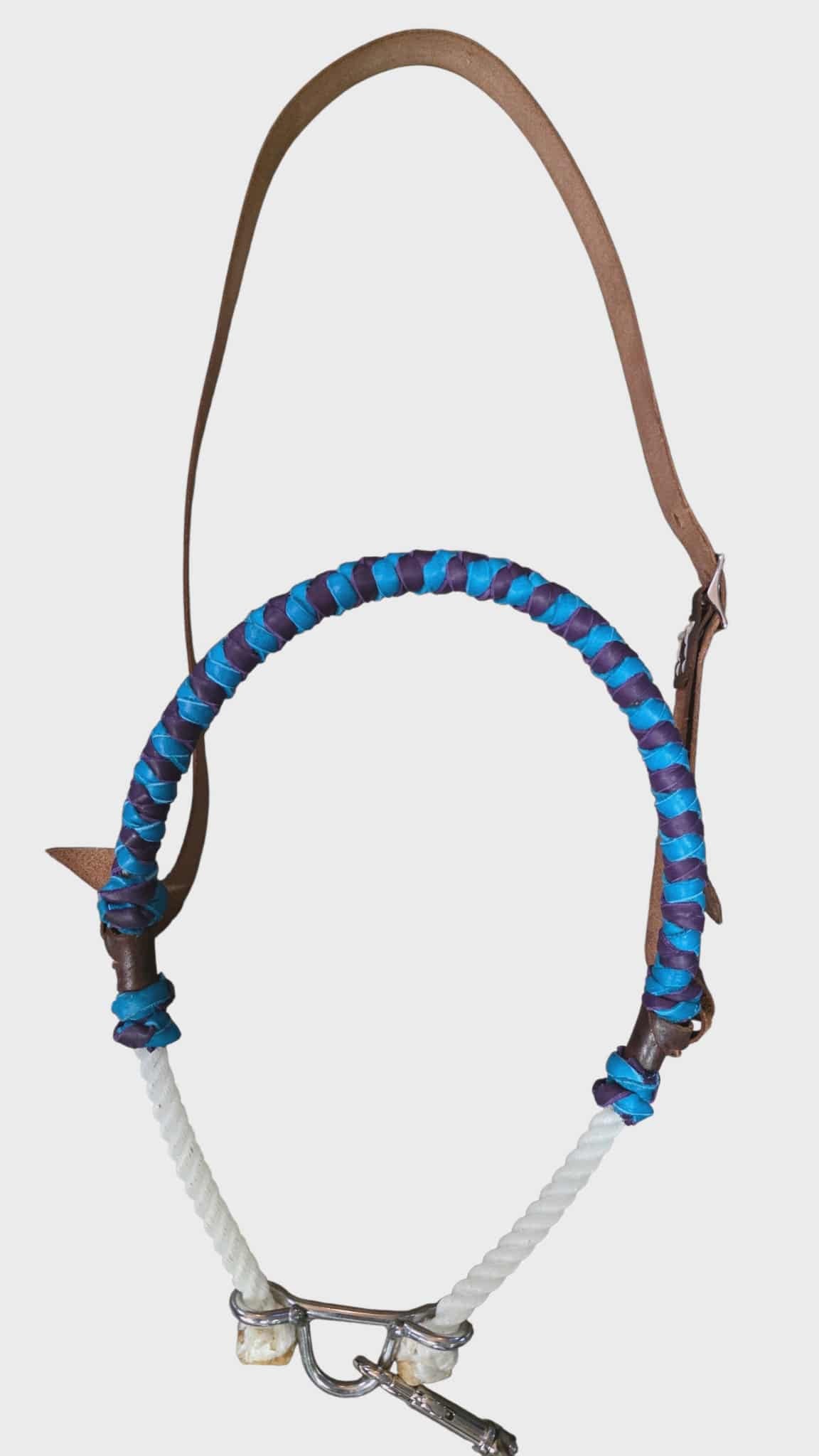 Lariat Nose Deerskin wrapped Tie Down