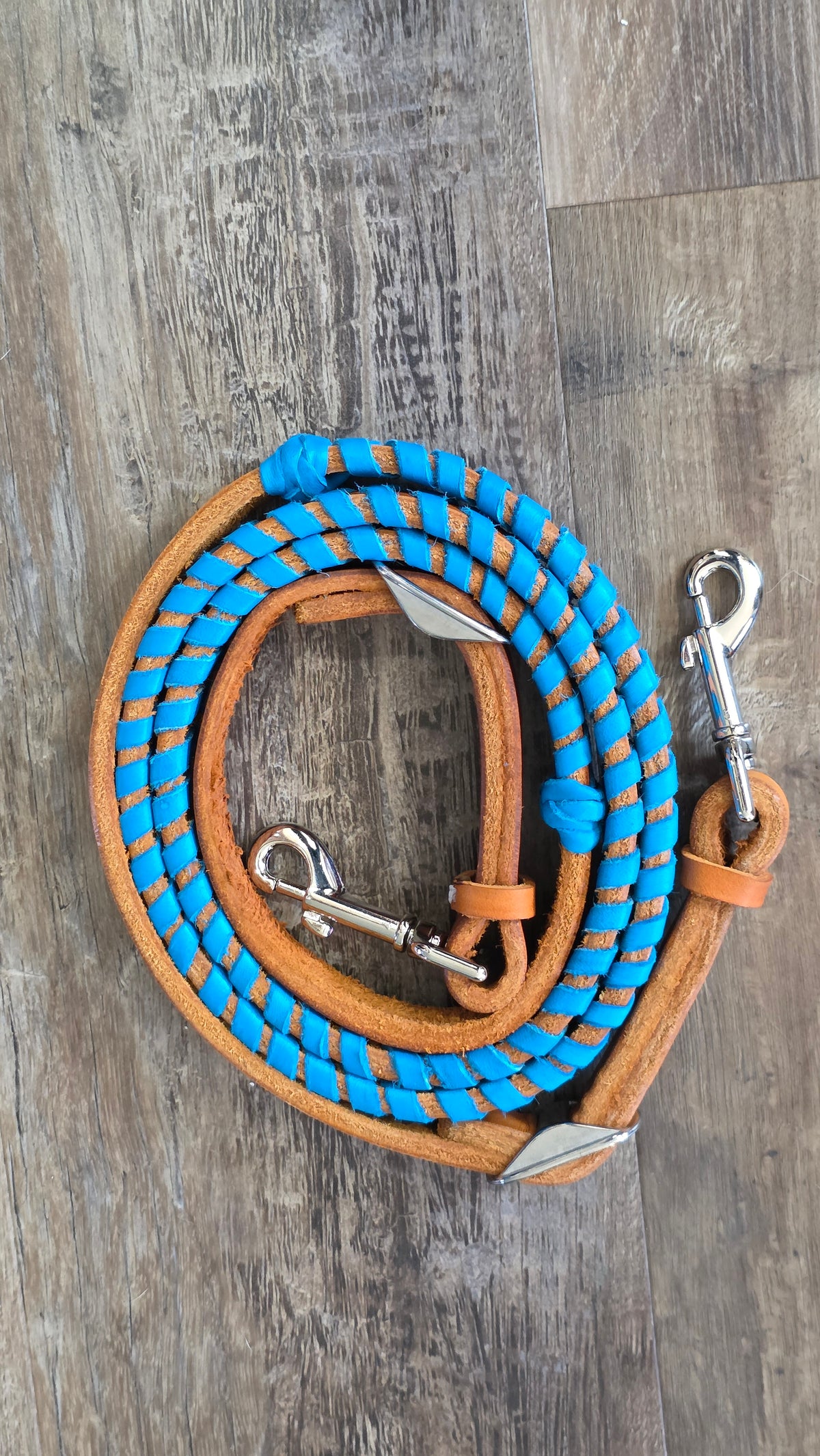 Laced Leather Reins