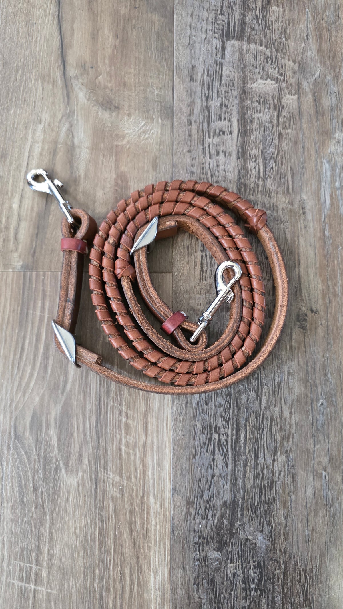 Laced Leather Reins